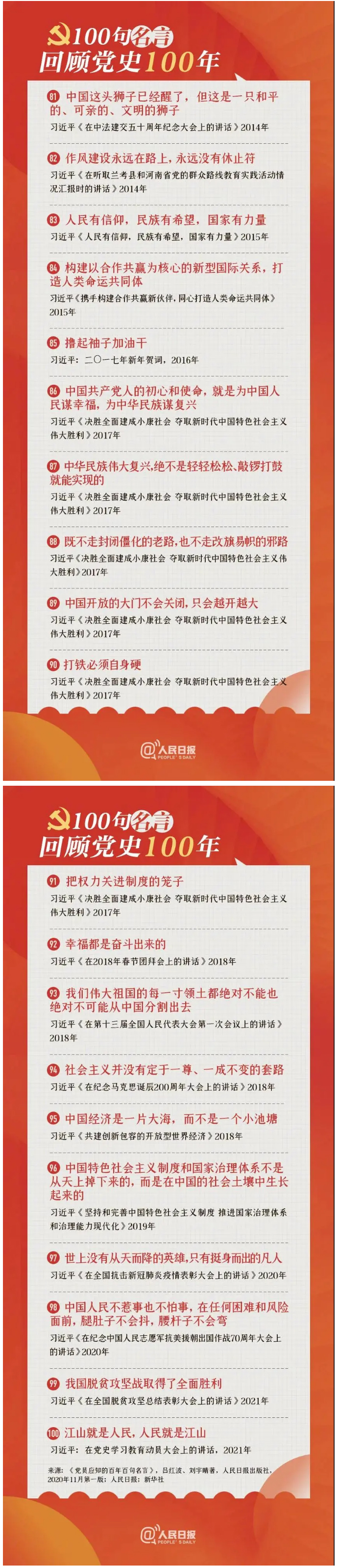 【轉(zhuǎn)載】100句名言回顧黨史100年_05